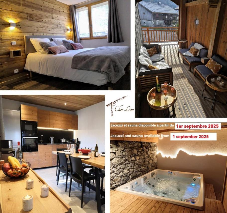 Chez Leon, Jacuzzi Et Sauna Des Le 1Er Septembre 2025 Самоен Экстерьер фото